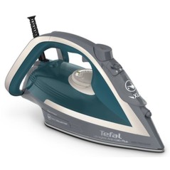 Tefal Ultragliss FV6842E0 Steam Iron 2800W - Efficient Blue Grey White Iron for Effortless Wrinkle Removal